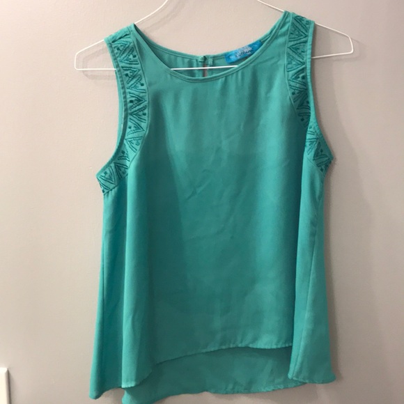Tops - Blue-Green Tank